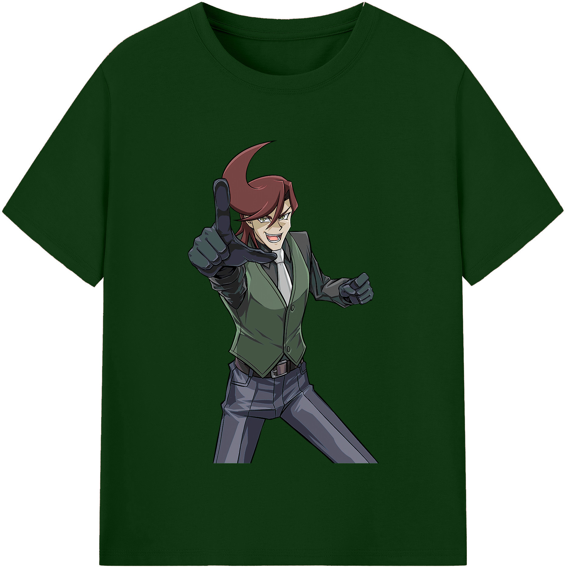 （画像用） 遊☆戯☆王 Yu-Gi-Oh! 綿100％半袖Tシャツ（フロントプリント）